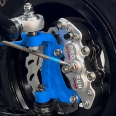 Paire d’Etriers de freins Avant 6 pistons « Silver Edition 2 » Yamaha 350 Banshee