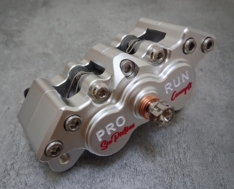 Etrier de frein Arrière 6 pistons “Silver Edition” Yamaha 350 Banshee avec Durite